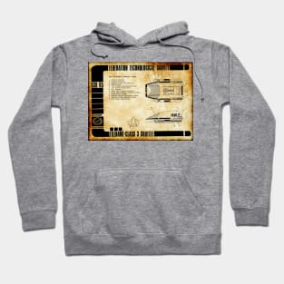 Parchment Showing Next-Gen Shuttle Craft Hoodie